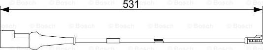 BOSCH 1 987 473 551 - Warnkontakt, Bremsbelagverschleiß alexcarstop-ersatzteile.com