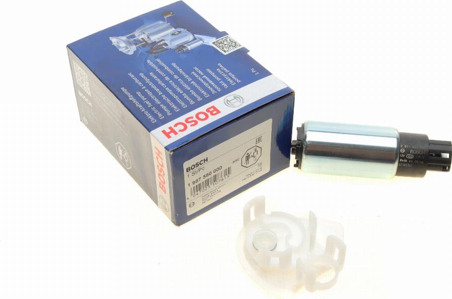 BOSCH 1 987 580 000 - Kraftstoffpumpe alexcarstop-ersatzteile.com