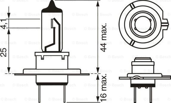 BOSCH 1 987 301 431 - Glühlampe, Fernscheinwerfer alexcarstop-ersatzteile.com