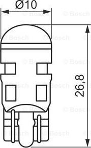 BOSCH 1 987 301 505 - Glühlampe, Blinkleuchte alexcarstop-ersatzteile.com