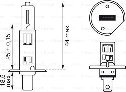 BOSCH 1 987 301 005 - Glühlampe, Fernscheinwerfer alexcarstop-ersatzteile.com