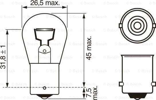 BOSCH 1 987 302 239 - Glühlampe alexcarstop-ersatzteile.com