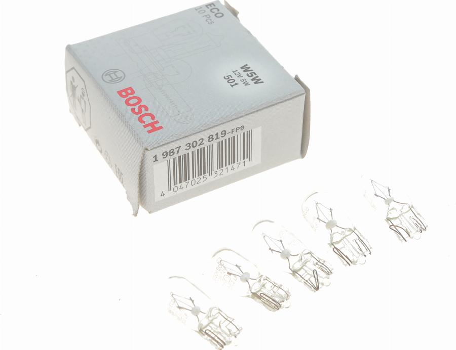 BOSCH 1 987 302 819 - Glühlampe, Blinkleuchte alexcarstop-ersatzteile.com