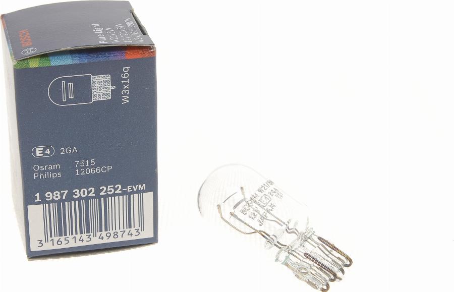 BOSCH 1 987 302 252 - Glühlampe, Blinkleuchte alexcarstop-ersatzteile.com