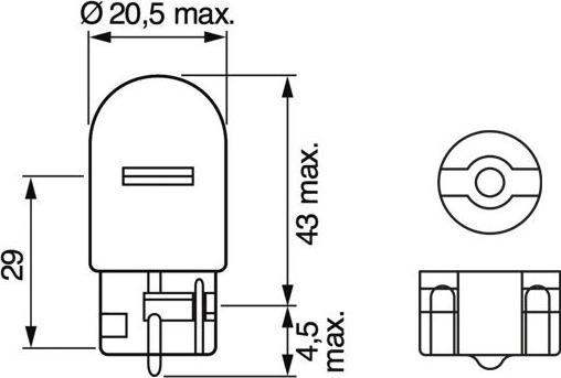 BOSCH 1 987 302 222 - Glühlampe, Blinkleuchte alexcarstop-ersatzteile.com