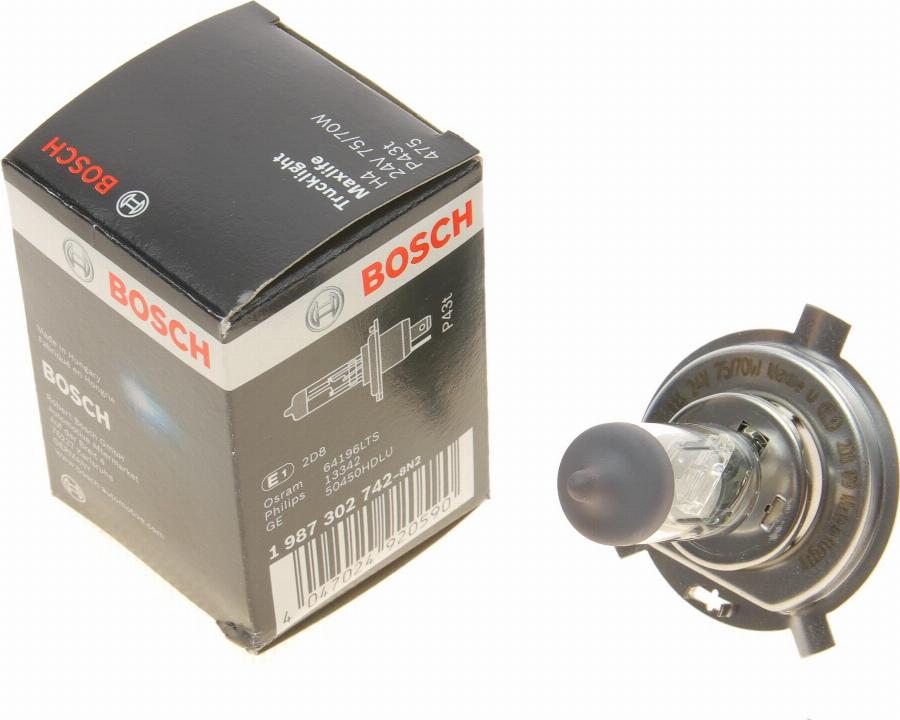 BOSCH 1 987 302 742 - Glühlampe, Fernscheinwerfer alexcarstop-ersatzteile.com