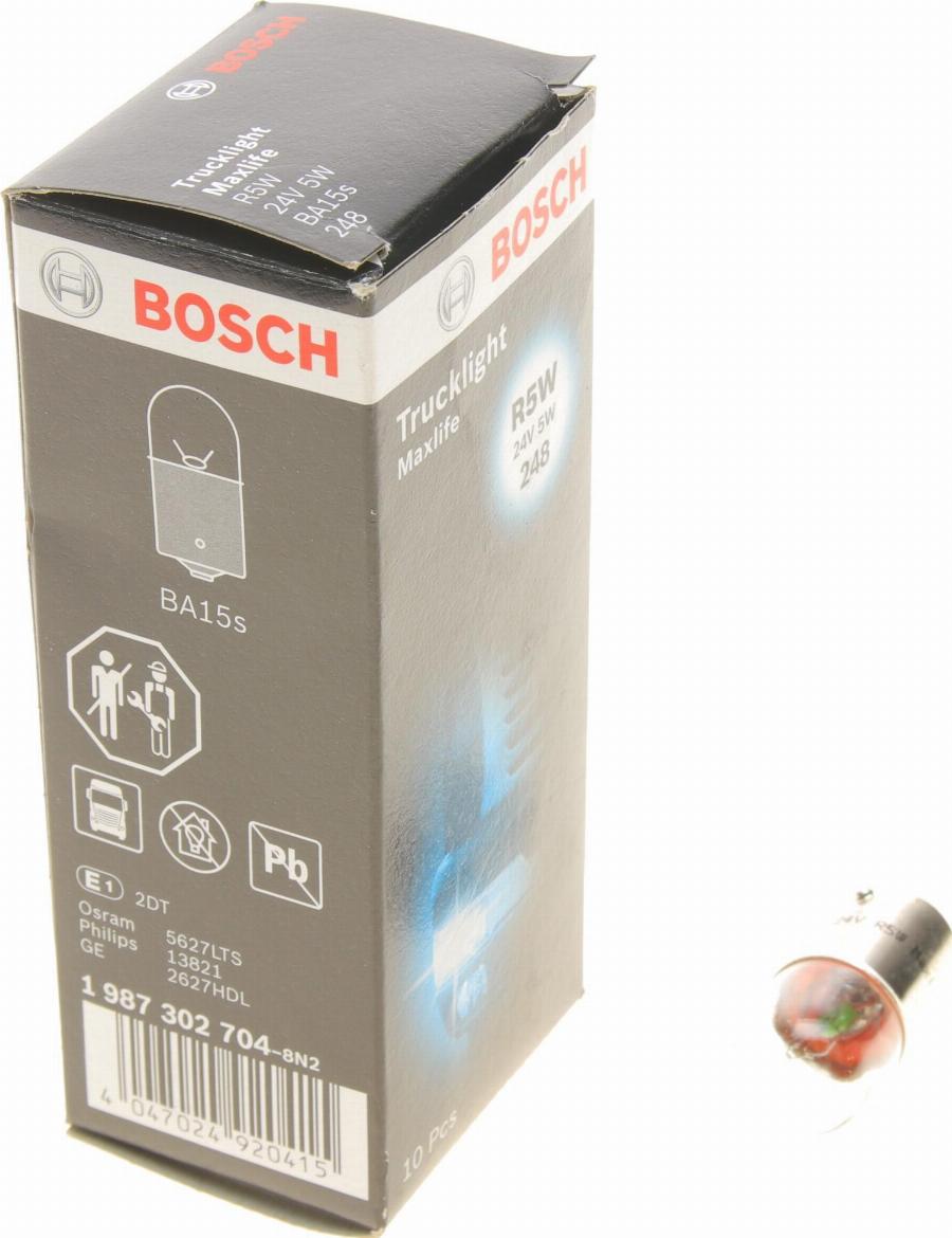 BOSCH 1 987 302 704 - Glühlampe, Blinkleuchte alexcarstop-ersatzteile.com