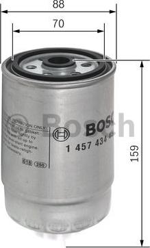 BOSCH 1 457 434 455 - Kraftstofffilter alexcarstop-ersatzteile.com