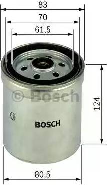 BOSCH 1 457 434 050 - Kraftstofffilter alexcarstop-ersatzteile.com