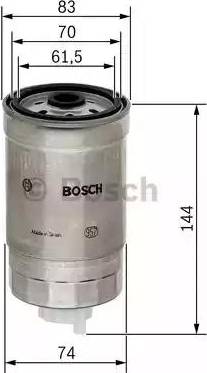 BOSCH 1 457 434 322 - Kraftstofffilter alexcarstop-ersatzteile.com