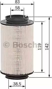 BOSCH 1 457 431 715 - Kraftstofffilter alexcarstop-ersatzteile.com