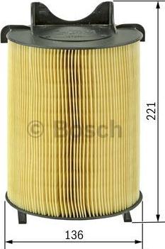 BOSCH 1 457 433 576 - Luftfilter alexcarstop-ersatzteile.com