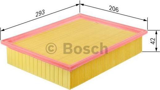 BOSCH 1 457 433 055 - Luftfilter alexcarstop-ersatzteile.com