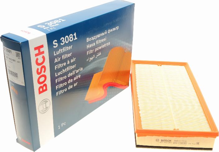 BOSCH 1 457 433 081 - Luftfilter alexcarstop-ersatzteile.com