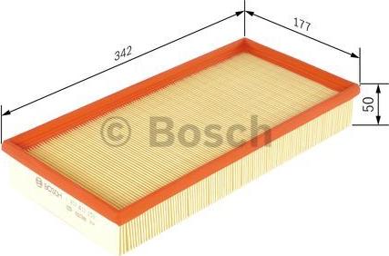 BOSCH 1 457 433 250 - Luftfilter alexcarstop-ersatzteile.com