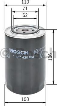 BOSCH 1 457 429 681 - Kraftstofffilter alexcarstop-ersatzteile.com