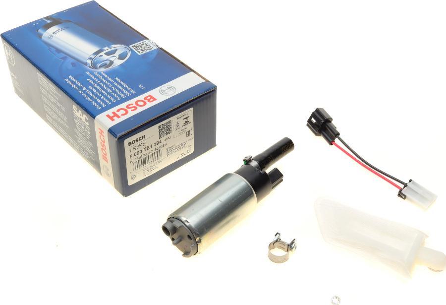 BOSCH F 000 TE1 394 - Kraftstoffpumpe alexcarstop-ersatzteile.com