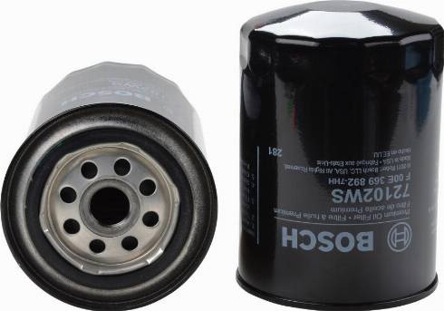 BOSCH F 00E 369 892 - Ölfilter alexcarstop-ersatzteile.com