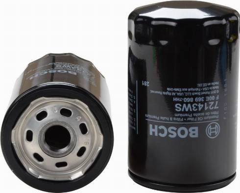 BOSCH F 00E 369 860 - Ölfilter alexcarstop-ersatzteile.com