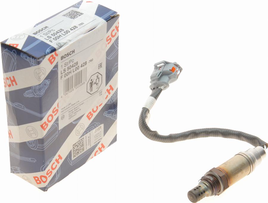 BOSCH F 00H L00 428 - Lambdasonde alexcarstop-ersatzteile.com