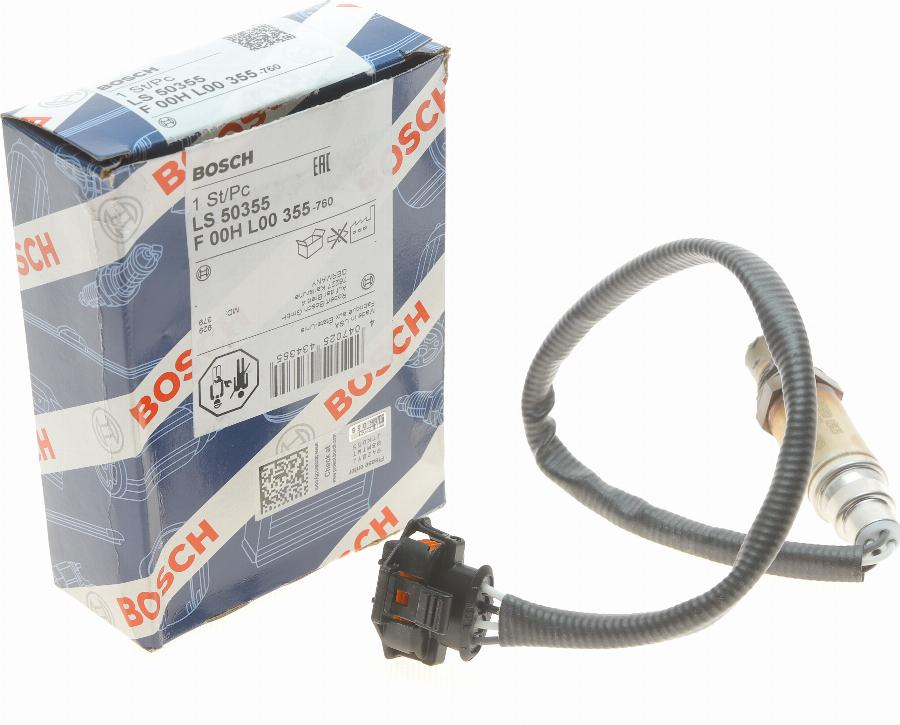 BOSCH F 00H L00 355 - Lambdasonde alexcarstop-ersatzteile.com