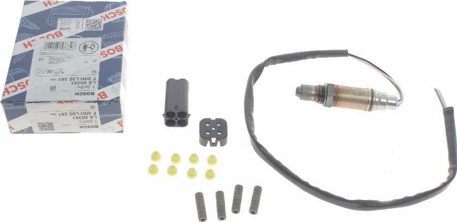 BOSCH F 00H L00 351 - Lambdasonde alexcarstop-ersatzteile.com