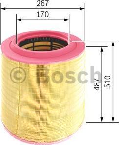 BOSCH F 026 400 483 - Luftfilter alexcarstop-ersatzteile.com