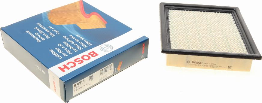 BOSCH F 026 400 518 - Luftfilter alexcarstop-ersatzteile.com