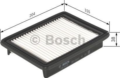 BOSCH F 026 400 584 - Luftfilter alexcarstop-ersatzteile.com