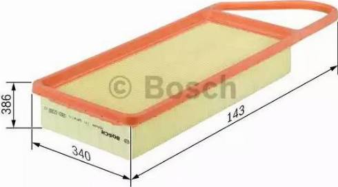 BOSCH F 026 400 005 - Luftfilter alexcarstop-ersatzteile.com