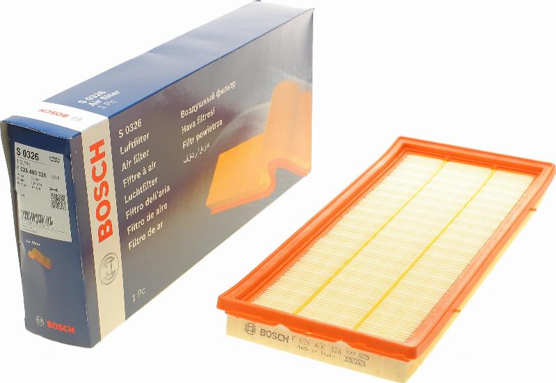 BOSCH F 026 400 326 - Luftfilter alexcarstop-ersatzteile.com