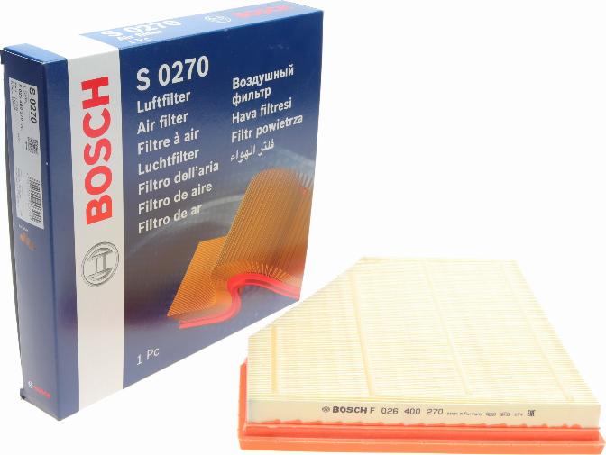 BOSCH F 026 400 270 - Luftfilter alexcarstop-ersatzteile.com