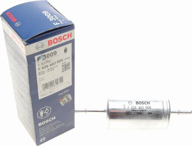 BOSCH F 026 403 009 - Kraftstofffilter alexcarstop-ersatzteile.com