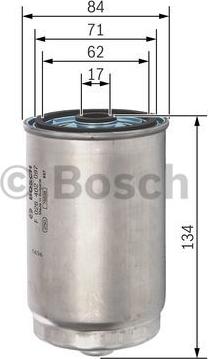 BOSCH F 026 402 097 - Kraftstofffilter alexcarstop-ersatzteile.com