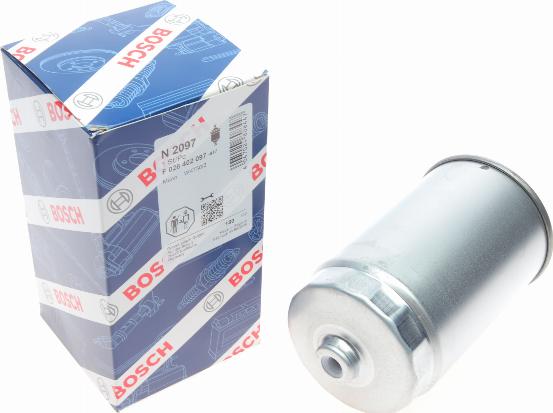 BOSCH F 026 402 097 - Kraftstofffilter alexcarstop-ersatzteile.com