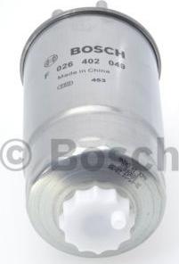 BOSCH F 026 402 049 - Kraftstofffilter alexcarstop-ersatzteile.com