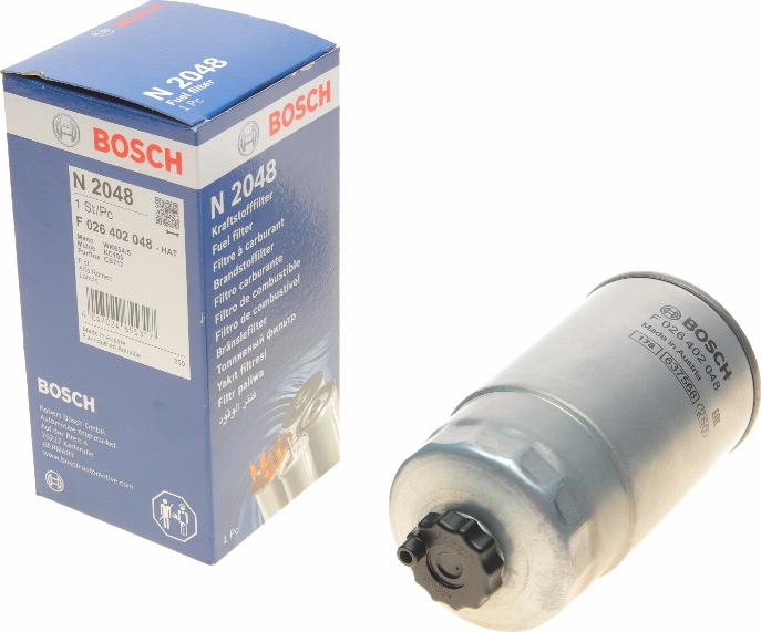 BOSCH F 026 402 048 - Kraftstofffilter alexcarstop-ersatzteile.com