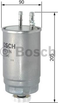 BOSCH F 026 402 076 - Kraftstofffilter alexcarstop-ersatzteile.com