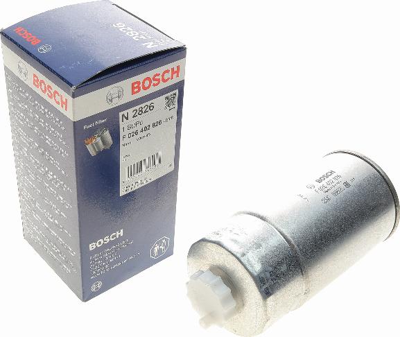 BOSCH F 026 402 826 - Kraftstofffilter alexcarstop-ersatzteile.com