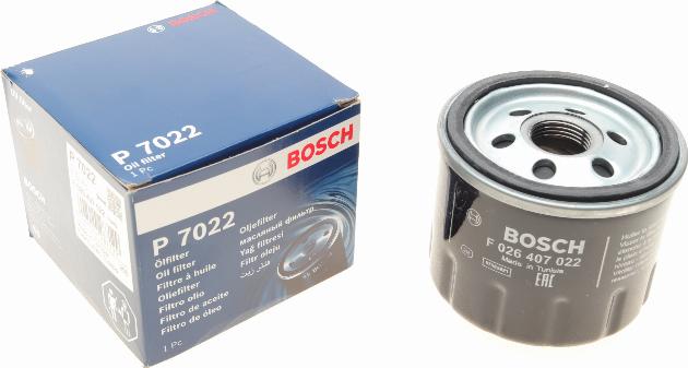 BOSCH F 026 407 022 - Ölfilter alexcarstop-ersatzteile.com