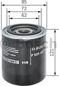 BOSCH F 026 407 198 - Ölfilter alexcarstop-ersatzteile.com