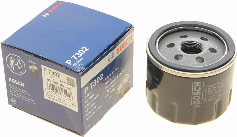 BOSCH F 026 407 302 - Ölfilter alexcarstop-ersatzteile.com