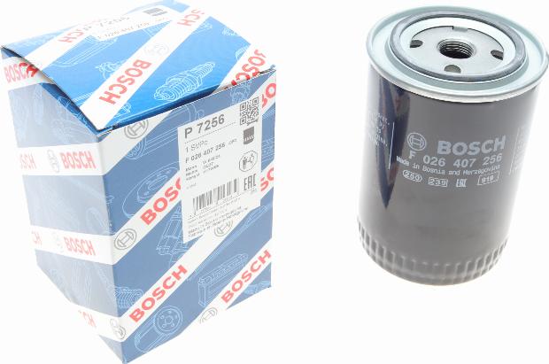 BOSCH F 026 407 256 - Ölfilter alexcarstop-ersatzteile.com