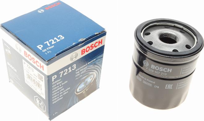 BOSCH F 026 407 213 - Ölfilter alexcarstop-ersatzteile.com