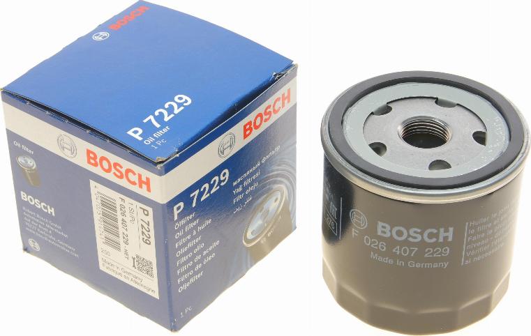 BOSCH F 026 407 229 - Ölfilter alexcarstop-ersatzteile.com