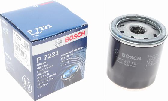 BOSCH F 026 407 221 - Ölfilter alexcarstop-ersatzteile.com