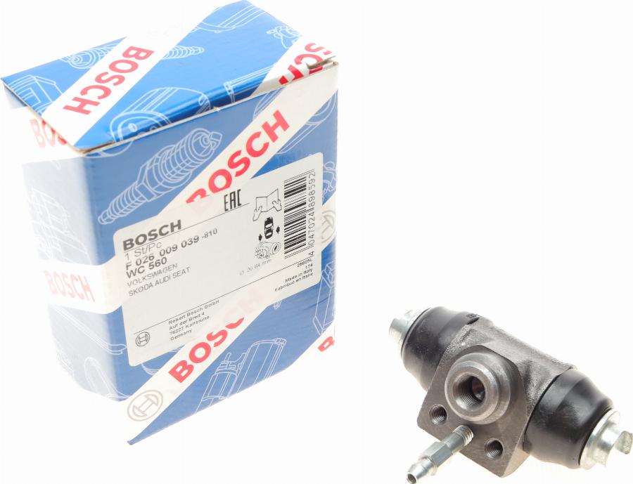 BOSCH F 026 009 039 - Radbremszylinder alexcarstop-ersatzteile.com