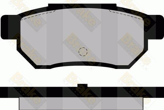 Brake Engineering PA491 - Bremsbelagsatz, Scheibenbremse alexcarstop-ersatzteile.com