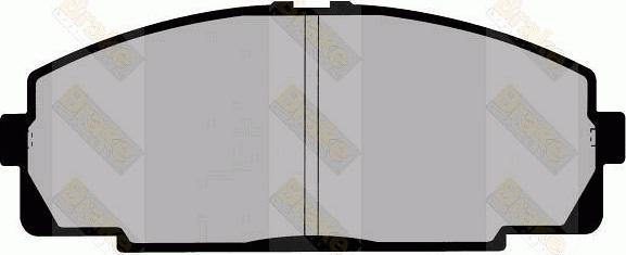 Brake Engineering PA1414 - Bremsbelagsatz, Scheibenbremse alexcarstop-ersatzteile.com