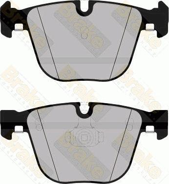 Brake Engineering PA1519 - Bremsbelagsatz, Scheibenbremse alexcarstop-ersatzteile.com